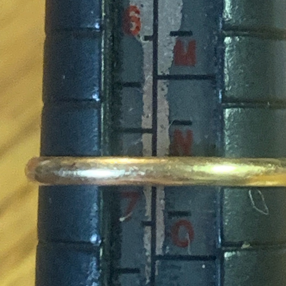 14kt Gold Simple Women's Band Ring! - Picture 4 of 9